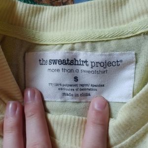 Long sleeve yellow top